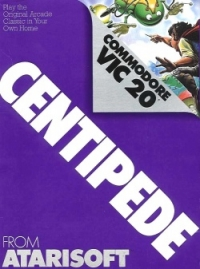 Centipede Vic-20 US box art